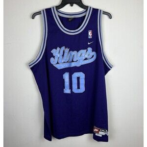 Vintage Nike Mike Bibby Sacramento Kings Jersey / Purple / Size XXL +2 Sewn